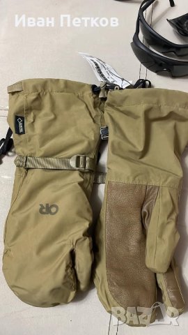 Зимни ръкавици с 3 пръста cwgs tf mitts coyote brown usa made Core Tex, снимка 1