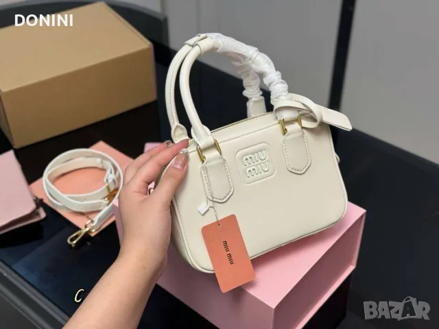 Miu Miu Belair Дамска чанта, кожа, снимка 6 - Чанти - 55974684