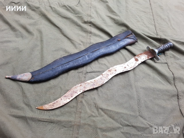 Меч кама сабя крис, снимка 2 - Антикварни и старинни предмети - 53433138