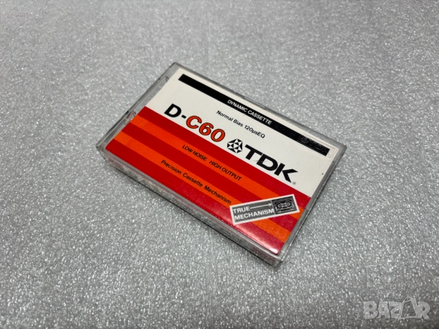 Колекционерска Аудио Касета TDK D-C60 "True Mechanism" от 1979 год., произведена в Япония. , снимка 2 - Аудио касети - 53734193