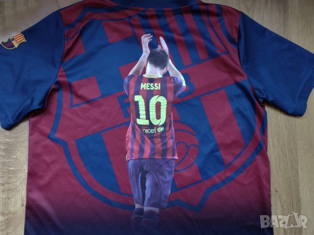 Barcelona / MESSI - футболна юбилейна фен тениска Барселона , снимка 10 - Детски тениски и потници - 40460016