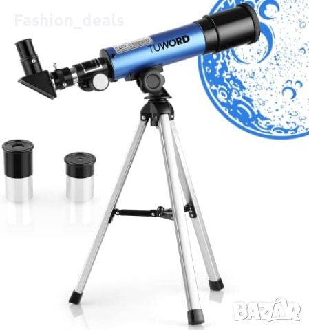 Нов Детски телескоп Tuword с точков индикатор 50/600mm, снимка 1 - Друга електроника - 42741500