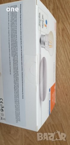 Нов Google Home mini + Ledvance filament смарт комплект, снимка 5 - Bluetooth тонколони - 33957546