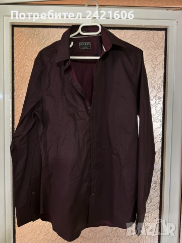 L Slim Fit мъжка риза GUESS