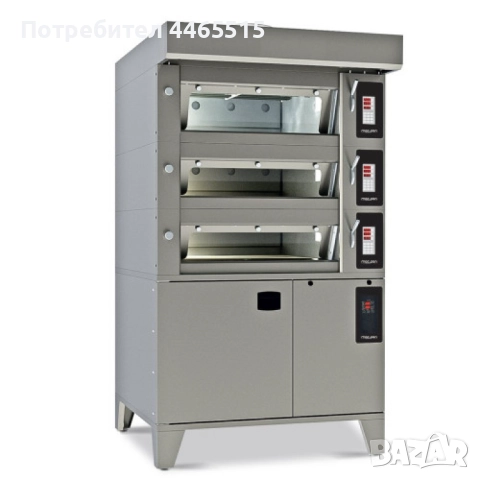 Модулна електрическа декова фурна с дигитален контрол