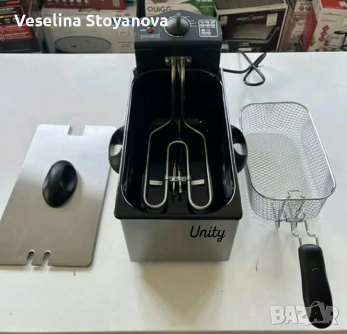 Електрически фритюрник Royalty Line RL-EFT2000, 3 литра, 2000W, снимка 2 - Фритюрници - 53130009