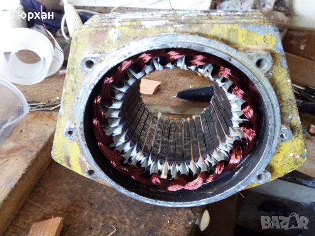 Пренавиване на електродвигатели, снимка 10 - Електродвигатели - 40311858