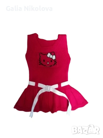 Детска рокличка Кити, снимка 2 - Детски рокли и поли - 53813601