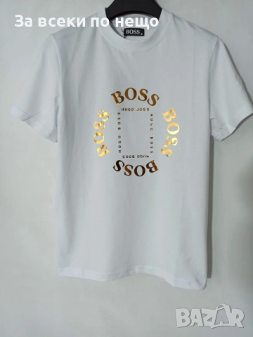 Hugo Boss Мъжка Тениска👕Мъжка Блуза С Къс Ръкав - Различни Цветове Код Urban26, снимка 12 - Тениски - 53667479