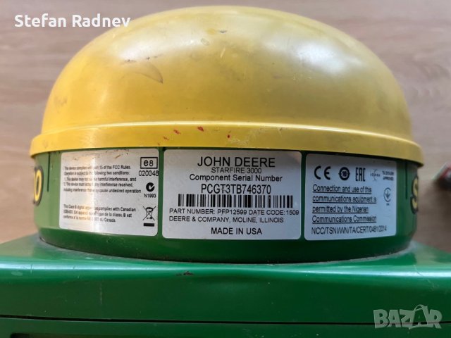 Антена за John Deere StarFire 3000, снимка 3 - Селскостопанска техника - 42589867