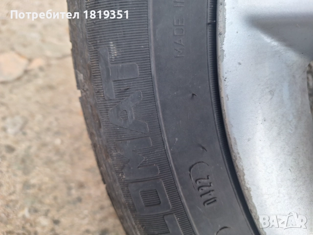 Лети джанти с гуми за авенсис т25, снимка 3 - Гуми и джанти - 52091748