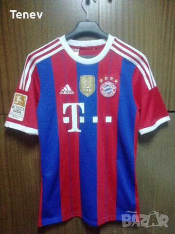 Bayern Munich Mario Gotze Adidas оригинална футболна тениска фланелка Байерн Мюнхен Гьотце, снимка 2 - Тениски - 41622227