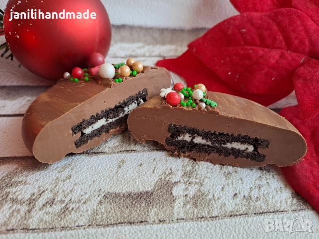 Шоколадов Орео медальон, снимка 4 - Коледни подаръци - 52684918