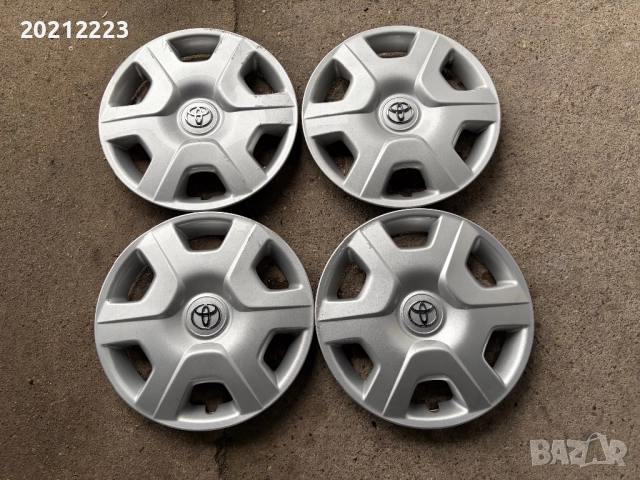 4 броя оригинални тасове за Тоyota Yaris 14