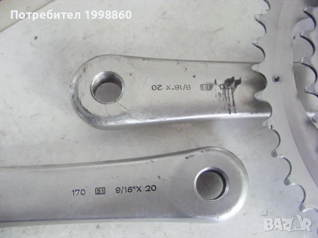 Шосейни курбели Campagnolo Athena D040, снимка 10 - Части за велосипеди - 56293500