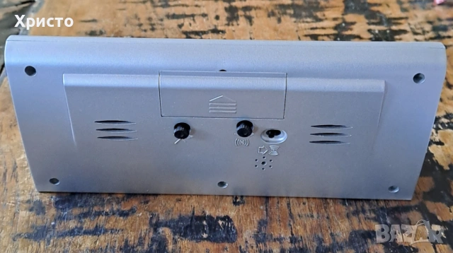 часовник с будилник, термометър и хидрометър за бюро разни, снимка 8 - Други - 13454690