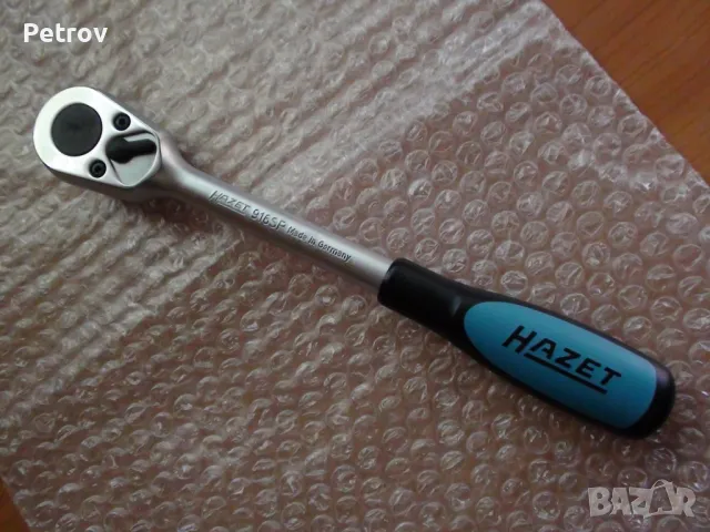 HAZET 916 SP - MADE IN GERMANY - 1/2" ЧИСТО НОВА Profi Тресчотка !! Немско Индустриално Качество !!!