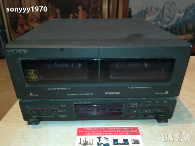 sony tc-h1600 deck-made in japan-внос germany 0203220903