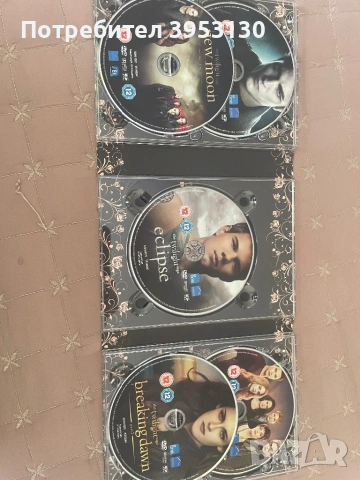 The Twilight Saga the complete collection , снимка 5 - DVD филми - 53856987