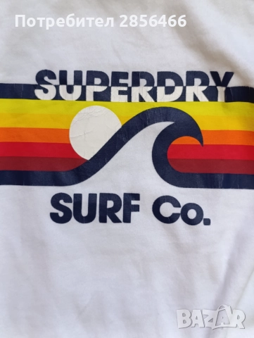 Мъжка блуза Superdry размер XL, снимка 3 - Блузи - 51973904