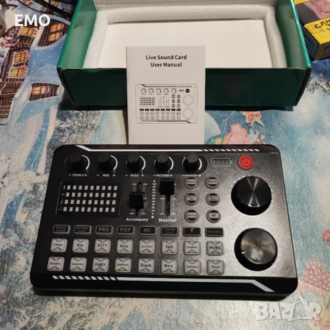 Външна звукова карта, смесител, снимка 4 - Аудиосистеми - 51277713