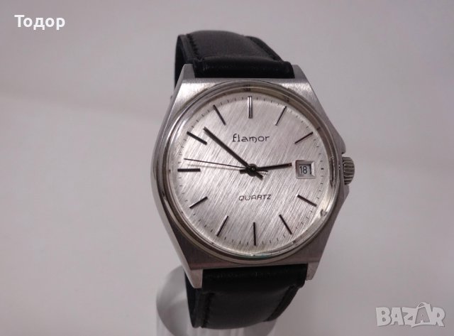 Френски мъжки кварцов часовник FLAMOR