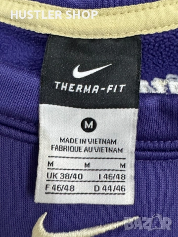 Мъжко горнище NIKE WASHINGTON HUSKIES THERMA FIT. Размер M, снимка 6 - Спортни дрехи, екипи - 52855779