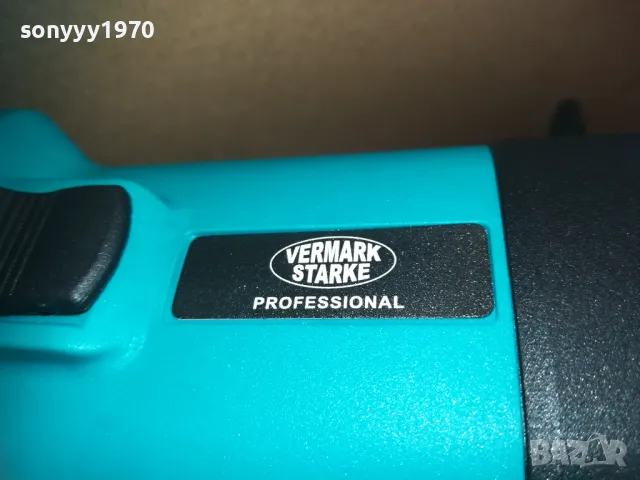 VERMARK STARKE-ЗЕЛЕН ФЛЕКС 220В С РЕГУЛИРУЕМИ ОБОРОТИ 3110241226, снимка 13 - Ъглошлайфи - 47785790