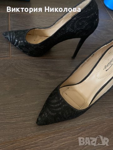 Дамски обувки на ток, снимка 2 - Дамски елегантни обувки - 41370903