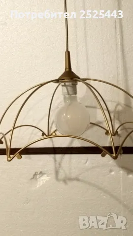 Абажур (Пендел) с LED крушка E27 / 11W / 2700K, снимка 6 - Лампи за таван - 48733721