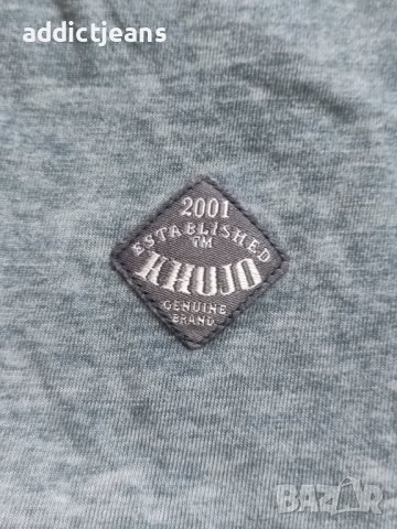 Мъжка тениска KHUJO размер XL, снимка 5 - Тениски - 39150219