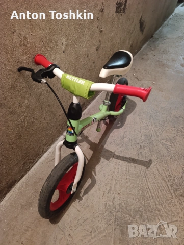 Колело за баланс Kettler и тротинетка, снимка 3 - Детски велосипеди, триколки и коли - 53662507