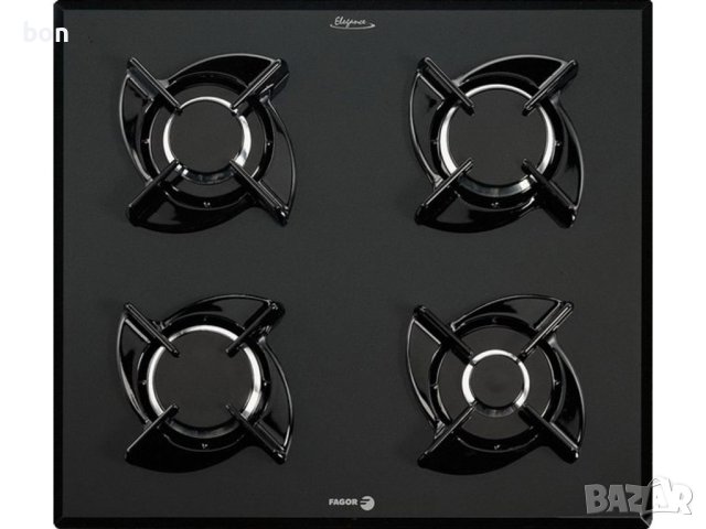 Газов керамичен плот за вграждане FAGOR 2CFP-4GLS, снимка 2 - Котлони - 41541272