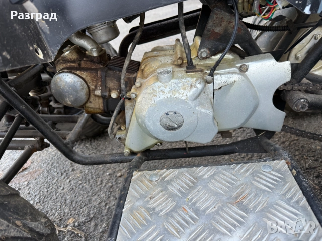 АТВ/ATV 110 кубика  BLACK BANANAS, снимка 8 - Мотоциклети и мототехника - 52456596