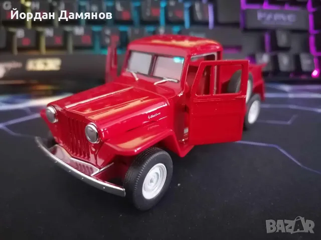 Джип Уилис '47 в мащаб 1:34, снимка 5 - Колекции - 48546643