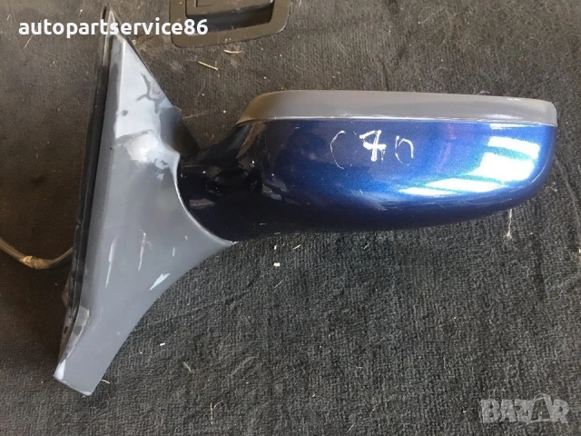 Предно ляво огледало синьо за Volvo C70 2.0 ТУРБО (2003) 0117373 , снимка 2 - Части - 53775133