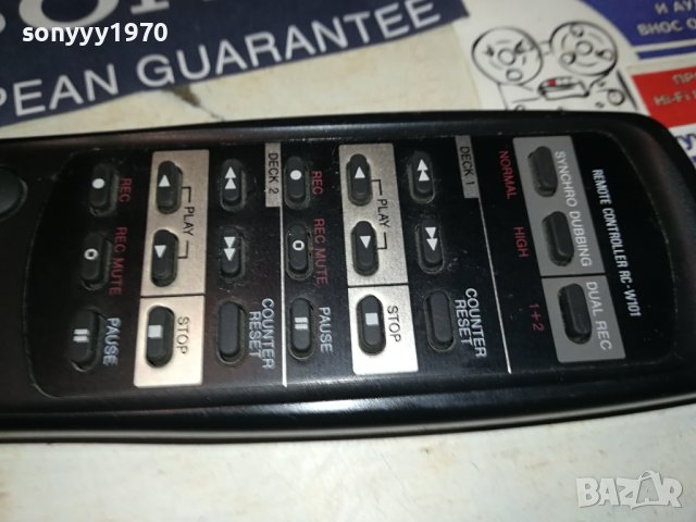 AIWA RC-W101 REMOTE ВНОС SWISS 2308230930, снимка 9 - Декове - 41940057