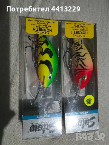 салмо хорнет 9см RH,salmo hornet 9 RH, снимка 2 - Такъми - 53725765