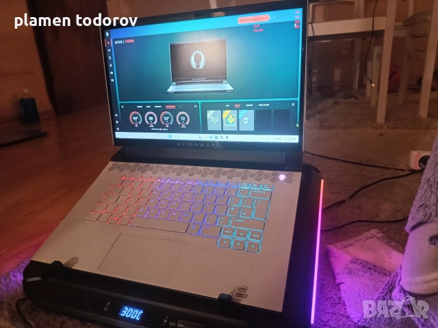 Продавам лаптоп Аlienware m15, снимка 6 - Лаптопи за дома - 53558689