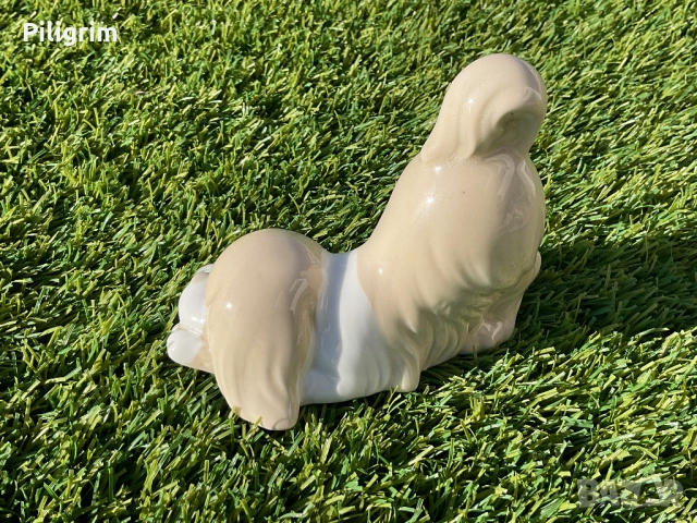 Порцеланова фигурка на куче от Porseval Valencia., снимка 3 - Колекции - 53837594