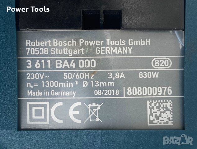 BOSCH GBH 2-26 F - Професионален перфоратор 830W 2.7J, снимка 6 - Други инструменти - 42206122