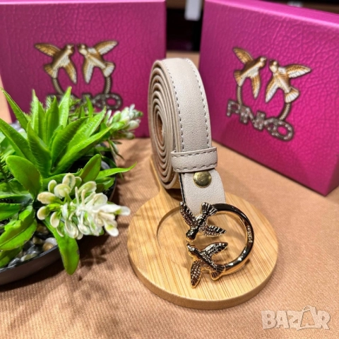 колани от естествена кожа в кутия pinko, снимка 2 - Колани - 51896790