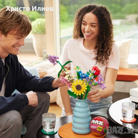 Конструктор Zuru MAX Flowers букет цветя lego лего, снимка 8 - Конструктори - 51925647