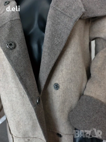 Max Mara Original Size L-XL 100%.Вълна, снимка 7 - Палта, манта - 53743341