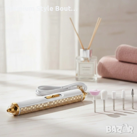 USB портативна пила за нокти - форма на химикал за лесен захват и работа, снимка 3 - Електрически пили за пети - 53613471