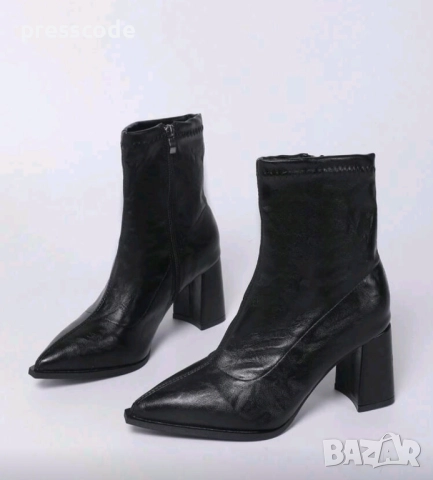 Дамски боти от еко кожа НОВИ, снимка 5 - Дамски боти - 52344762