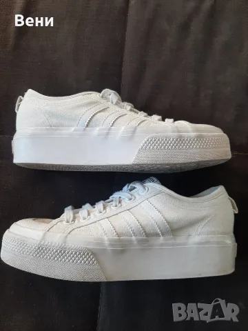 Дамски кецове Adidas Nizza Platform-38 номер, снимка 3 - Кецове - 56125399