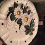 	maiolica антикварна чиния за стена от 60 те , снимка 3