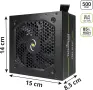 Нов Захранващ блок Tecnoware Power Systems ATX Free Silent 500, снимка 2