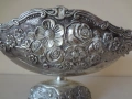 Голяма разкошна сребриста купа, снимка 3